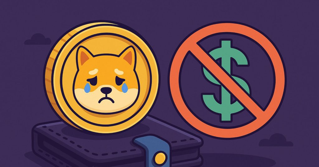 Can't Sell Meme Coin