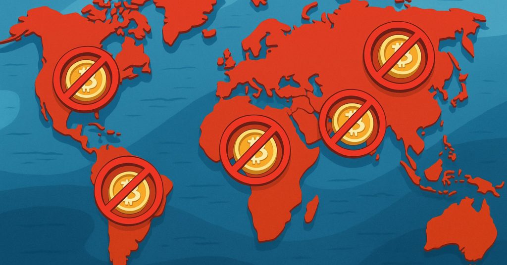 What countries do not have crypto currency